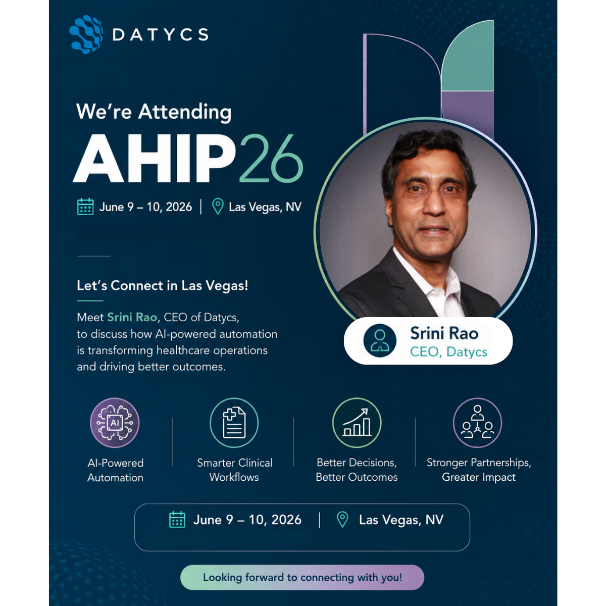 Datycs Event Poster